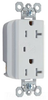 Surge Suppression Receptacle - TR5352-WSP - Hubbell Wiring Device-Kellems