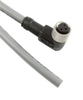 Sensor Cord, 3P M8 Rcpt-Free End, 9.8 ; Connector Type A Alpha Wire - 48AC6149 - Newark, An Avnet Company