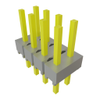 Headers, Male Pins - 612-MTSW-104-07-G-D-200-ND - DigiKey