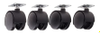 Castor Wheels - 2012926 - RS Components, Ltd.