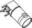 Mini BNC RF Connector - 031-70255 - Amphenol RF