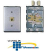 Allen Tel Stainless Steel Modular Jack Assembly - 110.. -- AT630BNL - Image