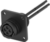 Cir Cable, Rcpt-Free End, Rev, 4P, 2M; Connector To Connector Te Connectivity - 70AJ5442 - Newark, An Avnet Company