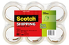 3M Scotch 3500-6 Clear Standard Box Sealing Tape - 1.88 in Width x 54.6 yd Length - 67671 - 051131-67671 - R. S. Hughes Company, Inc.