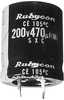 Aluminum Electrolytic Capacitor, 1000Uf, 200V, 20%, Radial; Capacitance Rubycon - 54T5159 - Newark, An Avnet Company