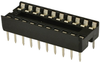 Dip Socket, 20 Position, Through Hole; No. Of Contacts 3M - 19M1529 - Newark, An Avnet Company