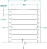 File Folder Label - Pinfeed - 180055 - Western Numerical Control