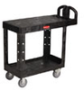 4505 BLACK - Rubbermaid Flat Shelf Cart, 37 7/8