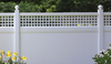 Privacy Vinyl Fence - Chesterfield with Westminster Accent - CertainTeed Corporation