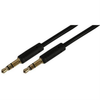 Cable, 3.5Mm Stereo Plug, 1.5Ft, Black; Connector Type A Multicomp Pro - 54X9852 - Newark, An Avnet Company