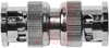Adapter; BNC; Brass; Gold; 500 V (RMS);75 Ohms; 1.311 in.; 155 degC - 70197152 - Allied Electronics, Inc.