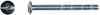 Machine Screws, Truss Head Break-Away M4 Metric -- MTCBM4X4500Z - Image