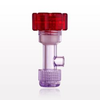 Tuohy Borst Adapter, Threaded Flare Connector, Tubing Sideport - 11225 - Qosina Corp.