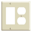 Combination Wallplates - 80455-I - Leviton Manufacturing