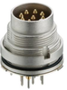 Circular Connector, Rcpt, 8Pos, Panel; Product Range Lumberg - 82AH3438 - Newark, An Avnet Company