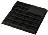 Protektive Pak Plastic ESD / Anti-Static Small Component Carrier 37787 - 4 5/16 in Length - 4 5/16 in Wide - PROTEKTIVE PAK 37787 - R. S. Hughes Company, Inc.