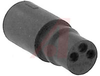 connector,plastic circ,str recept housing,for 3 crimp pin cont,sealed,ip65/ip67 -- 70013256