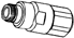 Type N-Corg. Straight Jack - A5WNF - Amphenol RF