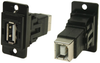 Usb Adapter, 2.0 Type A Rcpt-B Rcpt; Usb Connector Convert From Cliff Electronic Components - 53AJ1432 - Newark, An Avnet Company