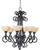 Mid. Chandeliers-Glass Up - 28525 - Light Center (The)