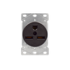 Grounding Flush Mount Power Outlet, 30 Amp 250V 6-30R for Special Purpose - 2101M - Suzhou Ele Mfg Co., Ltd.
