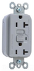 GFCI Duplex Receptacle - PT2095-NAGRY - Hubbell Wiring Device-Kellems