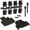 D-Sub, D-Shaped Connector Backshells, Hoods - 971-15CB45A-ND - DigiKey