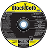 Type 27 Depressed Center Grinding Wheels.  Best - Black Gold -- A8444 - Image