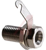 Jack, Non-Insulated; 15 A; 1500 V (RMS); Brass, Nickel Plate; Brass; 115 degC - 70183114 - Allied Electronics, Inc.