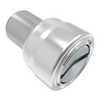 Captive Screw, 8-32 Thread, Press-in, Slotted Recess, Smooth Bright Knob - 47-63-301-21 - Southco