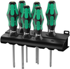 Screwdriver Set, Ph/pz/slotted, 6Pc; Kit Contents Wera - 22AC5015 - Newark, An Avnet Company