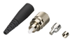 Fiber Optic Connector, Ceramic Ferrule, FC Single-Mode Simplex, 126-&mu;m/2.0-mm - FOT213 - Visual Sound, Inc.