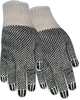 Red Steer 1139 Medium Cotton/Synthetic Full Fingered Work & General Purpose Gloves - PVC Dotted Palm & Fingers Coating - 1139 MD - 1139 MD - R. S. Hughes Company, Inc.