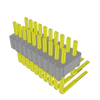 Headers, Male Pins - 612-HTMS-110-02-S-D-RA-ND - DigiKey