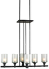 9889 Large Chandeliers-Glass Shade - 360679 - Capital Lighting, Inc.