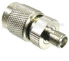 SMA Female (Jack) to TNC Male (Plug) Adapter, Nickel Plated Brass Body, 1.3 VSWR - SM4767 - Fairview Microwave Inc.