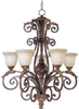 24105CFGF Mid. Chandeliers-Glass Up - 471805 - Capital Lighting, Inc.