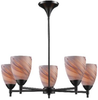 10155/5DR-CR Mid. Chandeliers-Glass Up - 638265 - Capital Lighting, Inc.