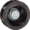 DC Centrifugal Compact Fan -- RER 225-63/18/2 TDMLO - Image