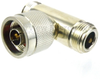 N T Adapter Female (Jack) Male (Plug) Female (Jack), Tri-Metal Plated Brass Body, High Temp - SM4575 - Fairview Microwave Inc.