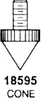 CONE TIPS - 18595 - Flexbar Machine Corporation