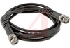 Cable Assy; 72 in.; 19 AWG; RG223/U; Non Booted; Black Jacket; UL Listed - 70198018 - Allied Electronics, Inc.