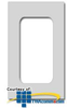 Leviton Decora Plus Snap-On 1 Gang Decora/GFCI Wallplate - 80301-S - TelephoneStuff.com