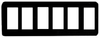 Standard Wall Plate - 78406 - Mulberry Metal Products, Inc.