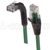 Patch Cord, Cat 5E Right Angle, 15Ft, Green; Lan Category L-Com - 23T9107 - Newark, An Avnet Company