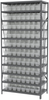 Shelving, Steel Shelving Kit, 18x36x79, 80 Bins - AS1879048SC - Akro-Mils, Inc.