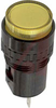 Indicator,Pnl-Mnt;Pilot ;Yellow;6mm;12VDC;FullVoltage/Solder;22mA;0.031In;43mm - 70173312 - Allied Electronics, Inc.