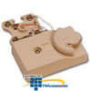 Suttle 4-Conductor Surface Mount Jack  Assembly with Screw.. - 625S4 - TelephoneStuff.com