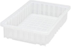 Dividable Grid Container, Clear; Bin Colour Quantum Storage - 42AC4629 - Newark, An Avnet Company
