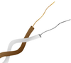 Multiconductor Unshielded Cable, Thermocouple T, 2, 1 X 0.2Mm, 82 Ft, 25 M Rohs Compliant Labfacility - 69C6663 - Newark, An Avnet Company